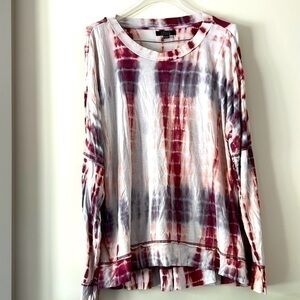 Women’s size extra large, long sleeve tie-dye, very soft